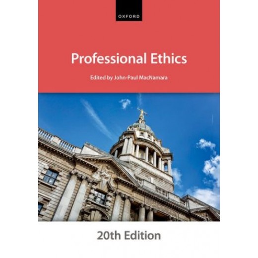 Bar Manual Professional Ethics 20th ed